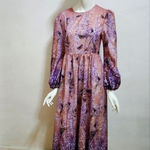 🪻Full-length floral dress